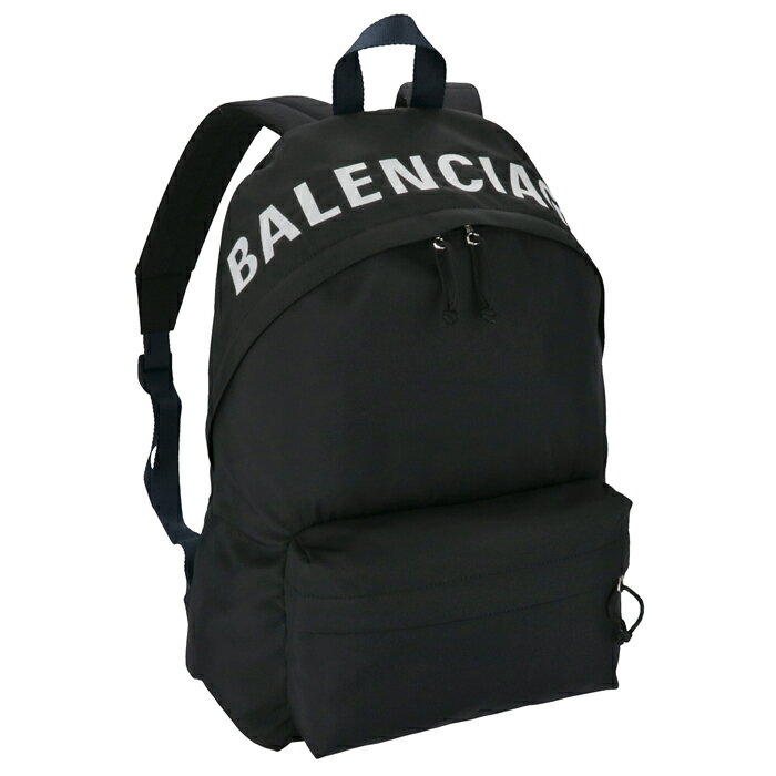 【楽天】バレンシアガ BALENCIAGA バックパック WHEEL ロゴ ナイロン リュックサック ブラック系 507460 HPG1X