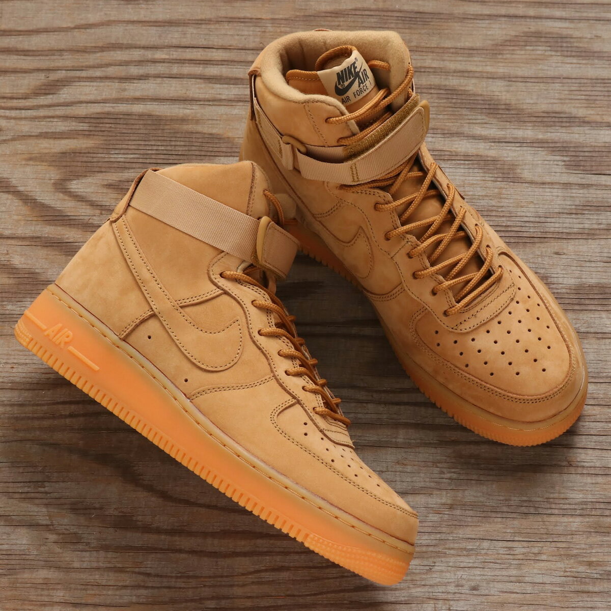 【楽天】NIKE AIR FORCE 1 HIGH '07 LV8 WB(ナイキ エア フォース ハイ WB)FLAX/FLAX-OTDR