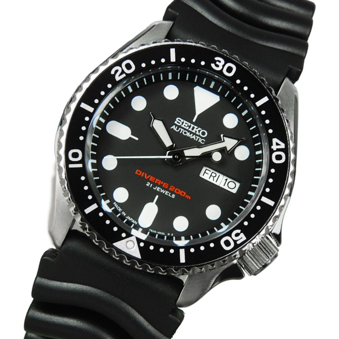 【楽天】セイコー SEIKO ダイバー ブラックボーイ 自動巻き 腕時計 SKX007J1 超人気モデル《あす楽対応》【プレゼント ギの
