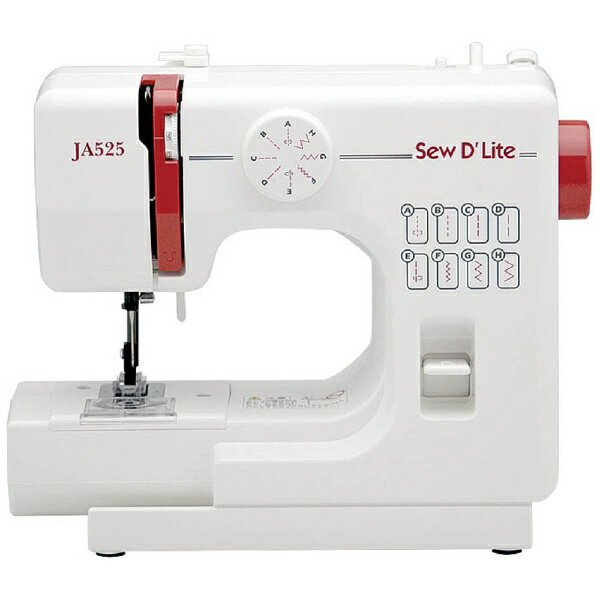 【楽天】ジャノメ JANOME JA525 ミシン [電動ミシン][初心者 簡単 本体 コンパクト 小型 JA525]の売れ筋人気ランキング商品