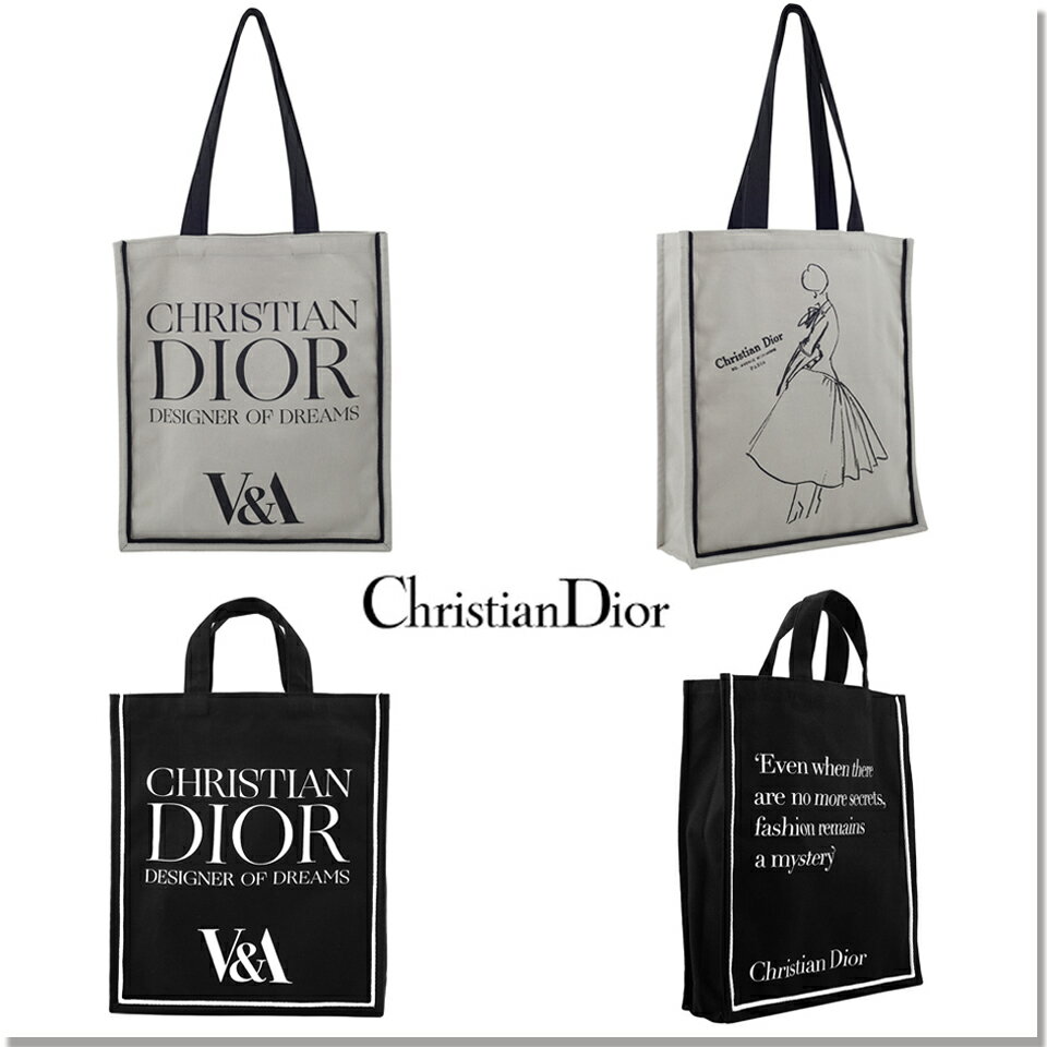 【楽天】Christian Dior トート 即納/予約 クリスチャンディオール V&A美術館 トートバック キャンバス エコバッグの売れ筋