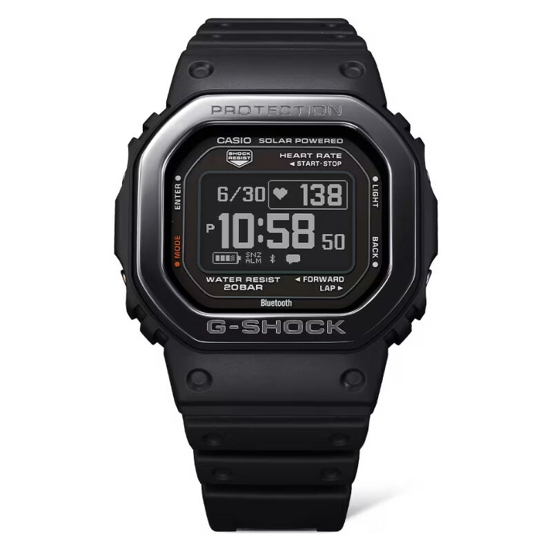 楽天】G-SHOCK ジーショック G-SQUAD メタルベゼル DW-H5600MB-1JR