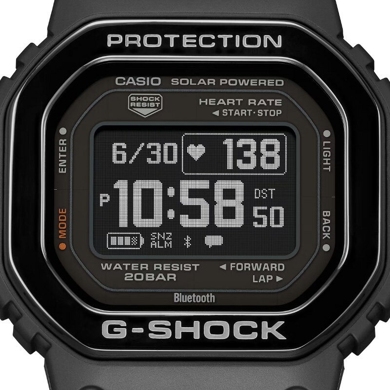 楽天】G-SHOCK ジーショック G-SQUAD メタルベゼル DW-H5600MB-1JR