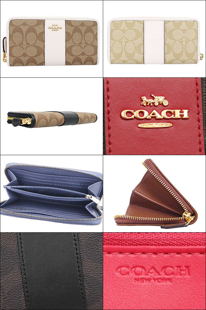 楽天】コーチ COACH 財布 長財布 F54630 特別送料無料 ラグジュアリー シグネチャー PVC レザー アコーディオン ジップ の売れ筋人気ランキング商品