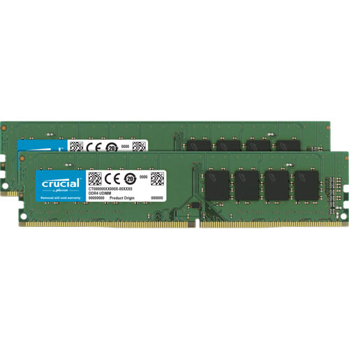 Crucial PC4-25600 DDR4-3200 16GB*2 32GBPC/タブレット