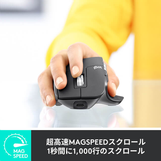 楽天】ロジクール アドバンスド ワイヤレスマウス MX Master 3 ...