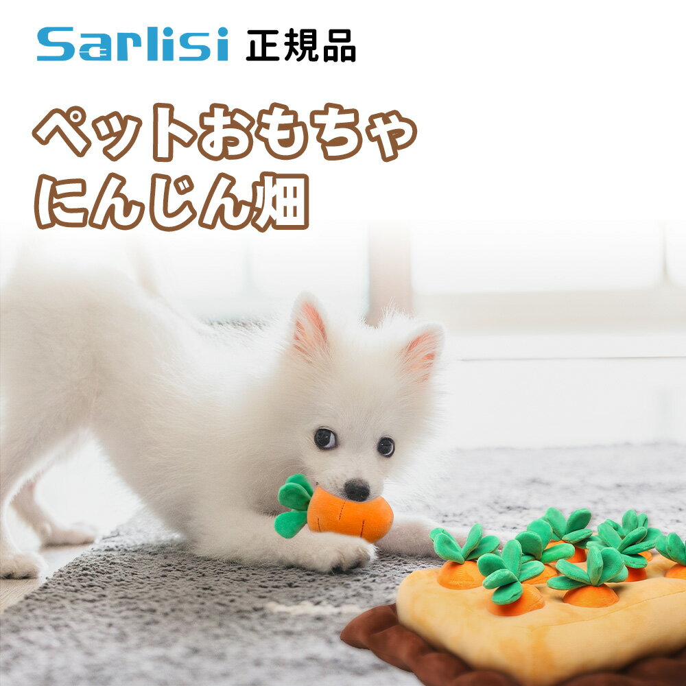 楽天 ペット おもちゃ 犬 ペット用品 いぬ 猫 ねこ にんじん畑 ノーズワーク 知育玩具 ぬいぐるみ 人参 Sarlisi正規品 キノコの売れ筋 人気ランキング商品