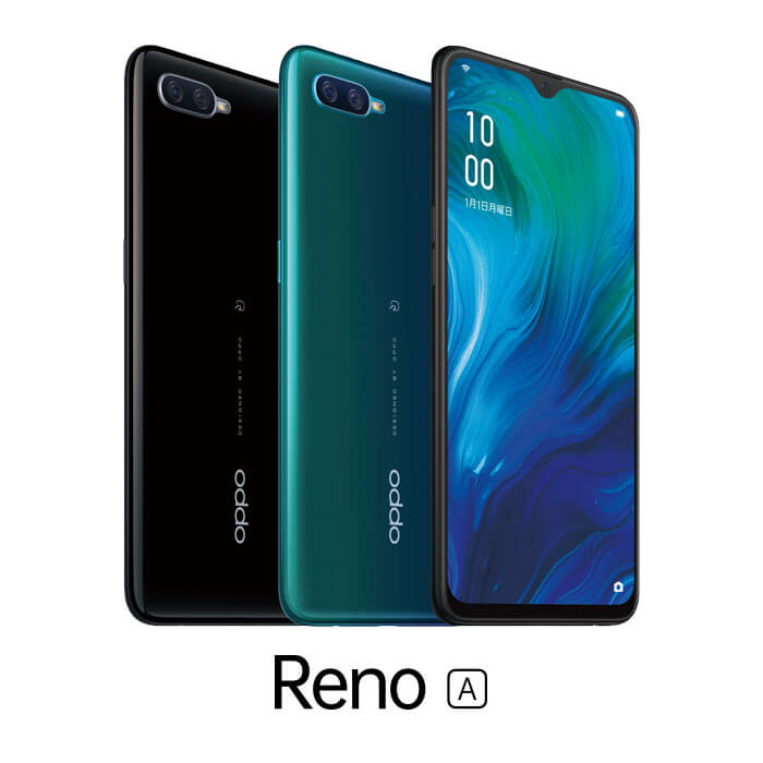 【楽天】送料無料 日本正規品 メーカー保証 OPPO Reno A 6.4 インチ Android Sim free スマホ本体新品 6G