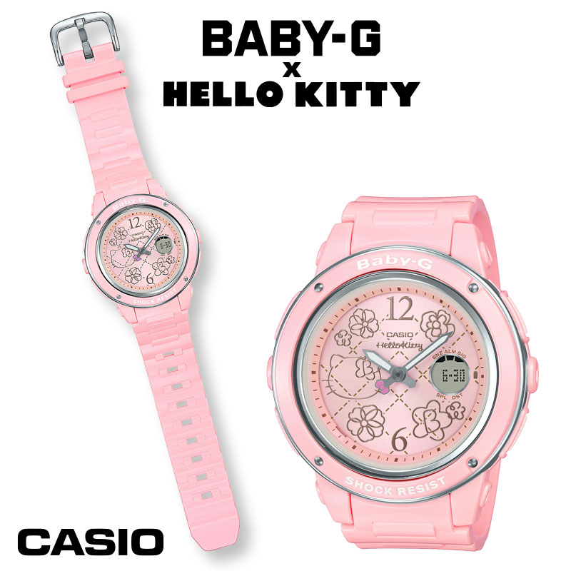 ください ヤフオク! - Baby-G CASIO ハローキティ コラボモデル BGA-19