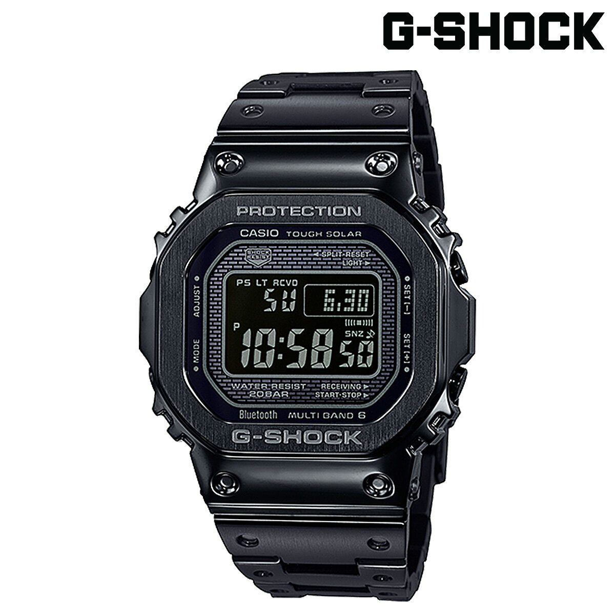 【楽天】カシオ CASIO G-SHOCK 腕時計 GMW-B5000GD-1JF bluetooth ORIGIN ブラック メンズ