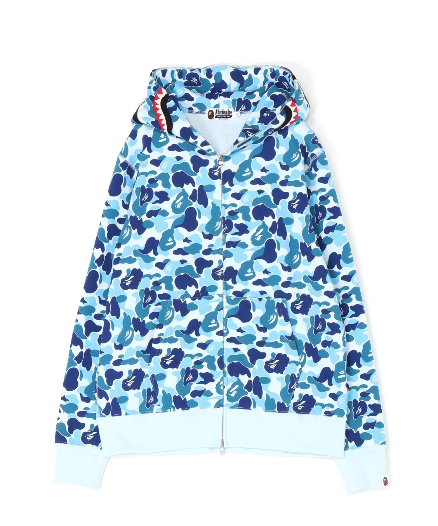 楽天】A BATHING APE ABC CAMO SHARK FULL ZIP HOODIE M ア ベイシング