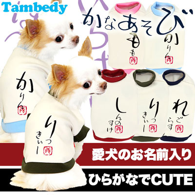 楽天 犬 服 名前入 ドッグウェア 着ぐるみ ペット パジャマ 犬の洋服 秋冬 予約商品 愛犬のお名前入り かなあそび 3dの売れ筋人気ランキング商品