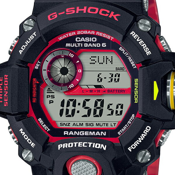 G-SHOCK - Gショック RANGEMAN 緊急消防援助隊 GW-9400NFST-1AJRの+