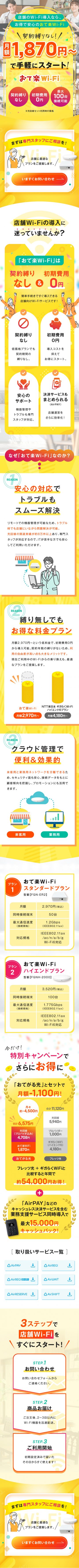 おて楽Wi-Fi